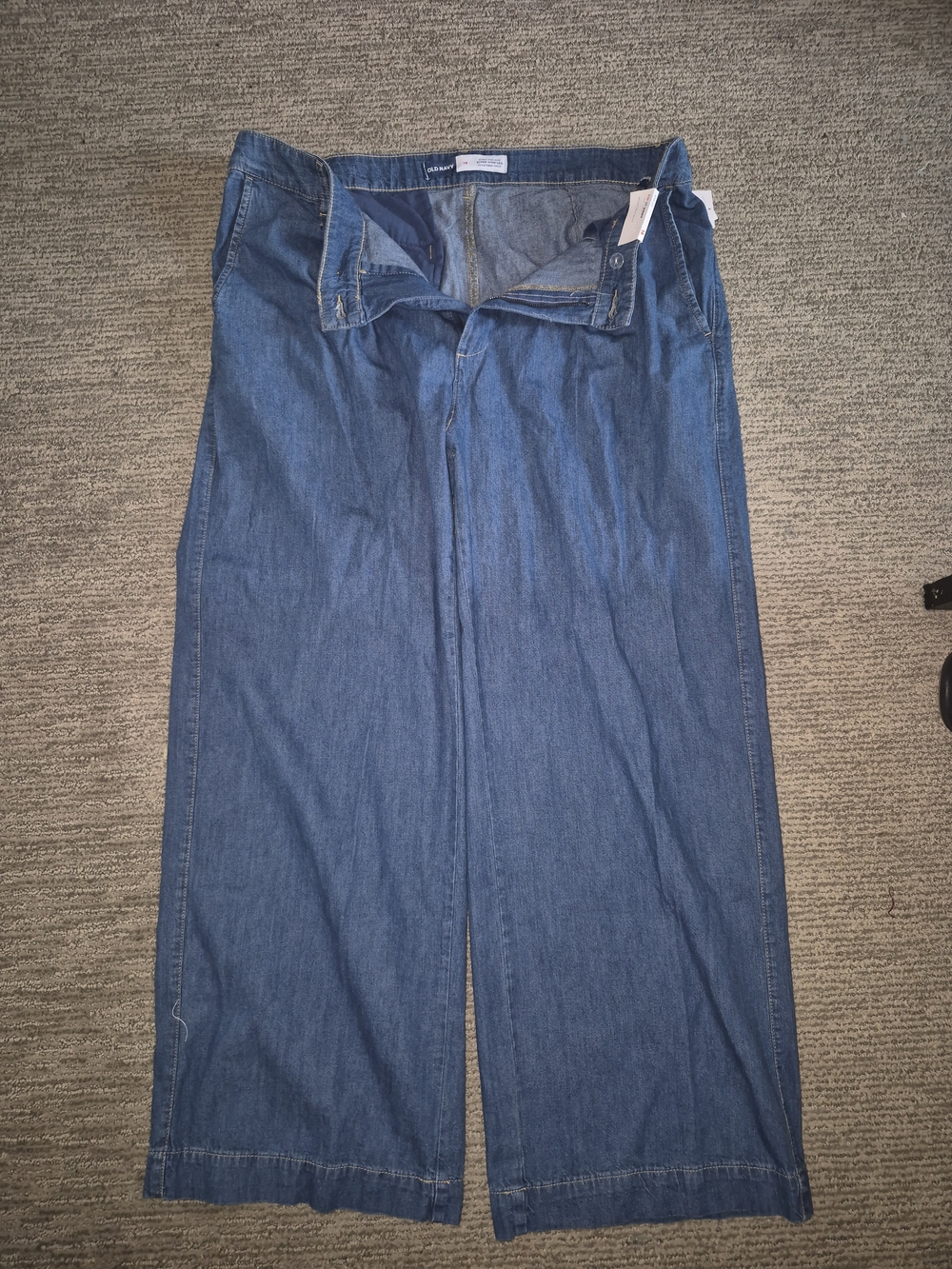 Old Navy Wide-Leg Denim Jeans - Trouser